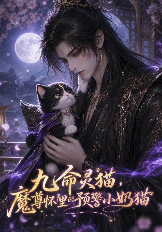 九命灵猫，魔尊怀里的预警小奶猫